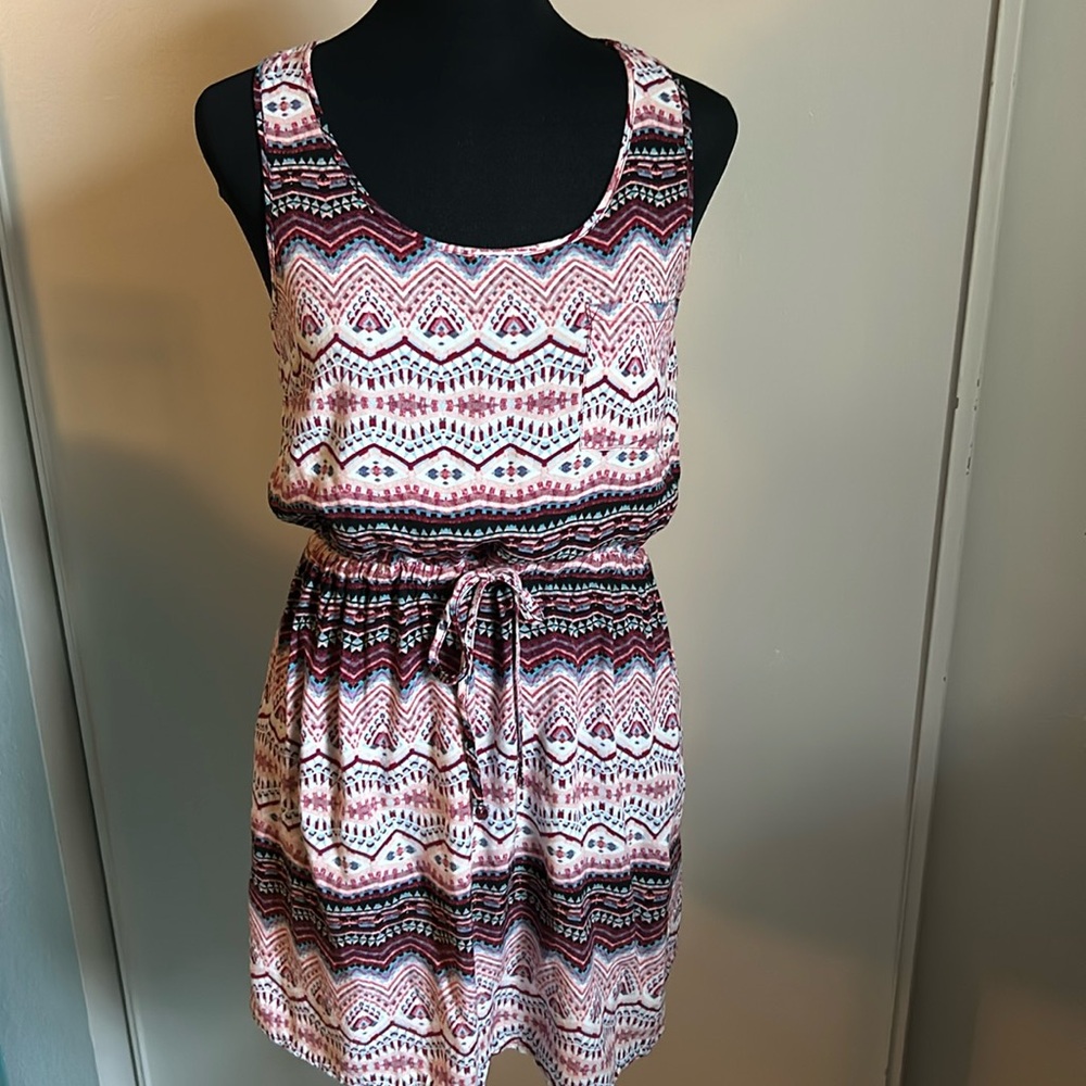 Pink Republic Boho Print Women’s Swimwear Cover Up Beach Dress